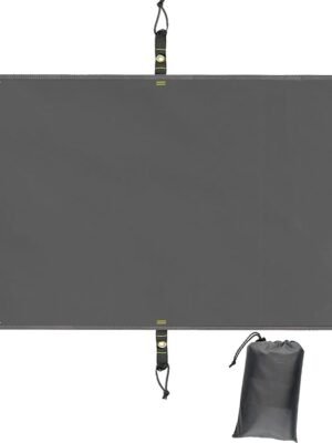 Tent Footprint Waterproof PU 3000 Easy Set up Heavy Duty Ultralight Tent Footprint for Camping,Hiking, Backpacking, Hammock, Beach Grey