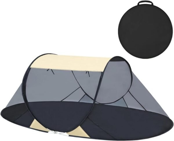 Pop Up Mosquito Tent for Camping,1 Person Camping Tent with Bug Screen Tent,Mosquito Net Foldable Portable for Adults Kids