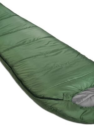 20°F Cold Weather Mummy Sleeping Bag, 82 Inches x 33 Inches, Olive Green