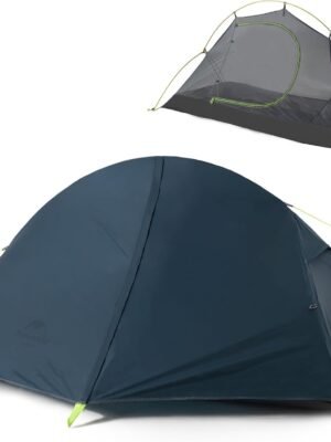 1 Person Tent, Waterproof Easy Set up Free Standing Single Person Tent, Lightweight Backpacking Tent for 1 Person, One Person Tent with Footprint Included