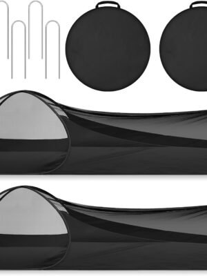 2 Pack 82.6 Inch Single Person Pop up Tent, 1 Person Foldable Mosquito Net Tent with Storage Bag for Outdoor Trips Camping