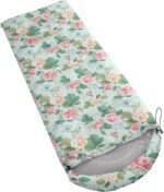 Kids Sleeping Bag for Boys Girls,Rocket Moon Print-Lightweight Warm Portable Outdoor Indoor-Waterproof Cold Weather Resistant Sleeping Bag for Camping Hiking