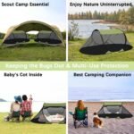 Pop Up Mosquito Tent for Camping,1 Person Camping Tent with Bug Screen Tent,Mosquito Net Foldable Portable for Adults Kids