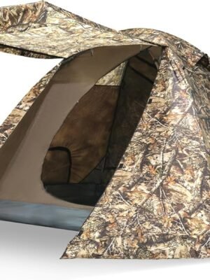 4 Person 4 Season Tent for Camping Waterproof Double Layer Easy Set Up Family Tent for Camping Hiking Backpacking Outdoor Travel