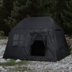 3-4 Person Inflatable Camping Tent Blow Up Tent with Hand Pump Easy Setup Waterproof Inflatable Tent Cabin